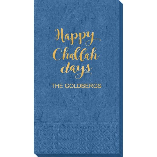 Happy Challah Days Bali Guest Towels